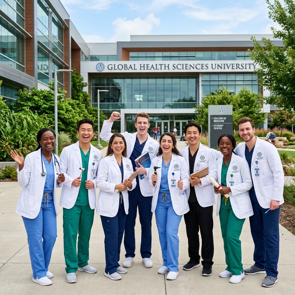 Happy Medical Students